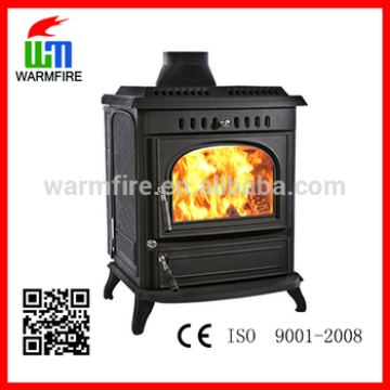 Model WM704A multi-fuel cast iron water jacket wood stove